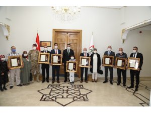 Sivas’ta Devlet Övünç Madalyası Tevcih Töreni