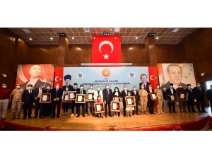 Diyarbakır’da devlet övünç madalyası tevcih töreni yapıldı