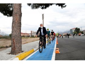 Isparta’ya 23 Km’lik bisiklet yolu