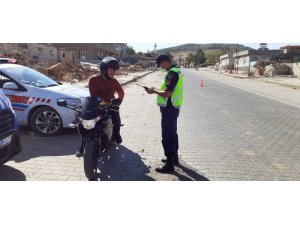 Motosikletlere ‘Yaman01’ denetimi