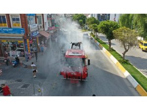 Aydın Büyükşehir Belediyesi, korona virüsle mücadelesi sürüyor
