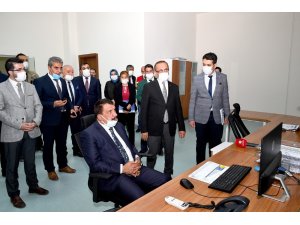 Başkan Gürkan’a scada brifingi