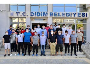 Didim Belediyespor’dan Başkan Atabay’a ziyaret