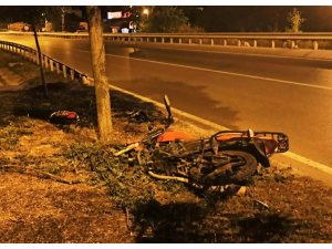 Samsun’da motosiklet kazası: 1 ölü