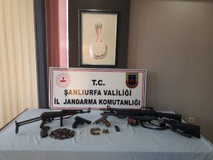 Şanlıurfa’da silah kaçakçılarına operasyon: 2 gözaltı