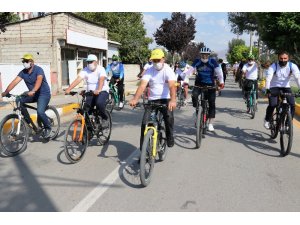 Van Büyükşehir Belediyesinden bisiklet turu