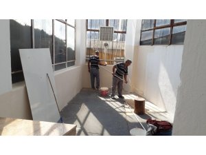 Kemer Belediyesi, Alevi Derneği binasına bakım yaptı