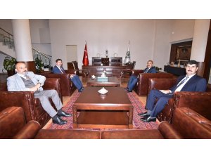 Bitlisli başkanlardan Hasan Kılca’ya ziyaret