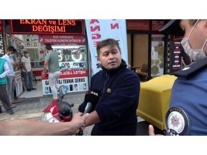 - Tuzla’da maskesiz şahıstan polise tehdit