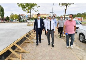 Başkan Çınar, Yeşiltepe’de çalışmaları inceledi