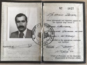 Şehit polis memuru Engin Sever’in diplomat kimlik kartı ailesine teslim edildi
