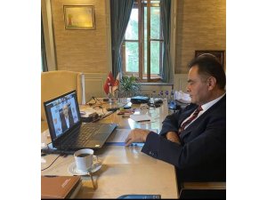 Başkan Şahin, Kılıçdaroğlu ile telekonferans sistemiyle görüştü