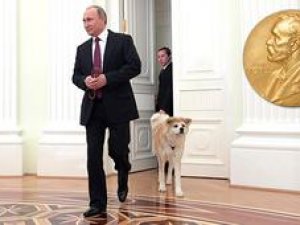 Sergey Komkov, Putin’in 2021 Nobel Barış Ödülü’ne adaylığı için 10 Eylül’de başvuruda bulundu.