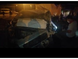 Iğdır’da filyasyon ekibinin taşındığı minibüs kaza yaptı: 3 yaralı