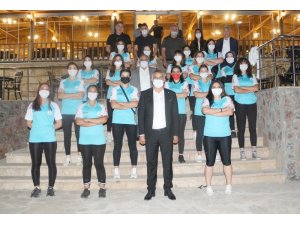 Sivas Belediyespor Hentbol Takımı moral depoladı