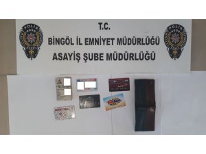Bingöl’de hırsızlık şüphelisi 5 şahıs tutuklandı