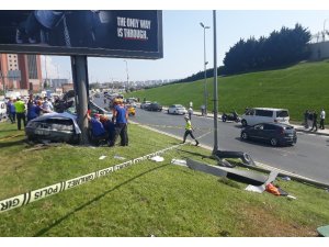 Bakırköy’de feci kaza kaza: 1 ölü