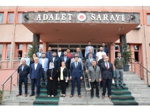 AK Parti Merkez İlçe Başkanı Çetinkaya mazbatasını aldı