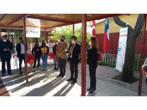 TİKA’dan Şili’deki Mustafa Kemal Atatürk İlköğretim Okulu öğrencilerine Covid-19 yardımı
