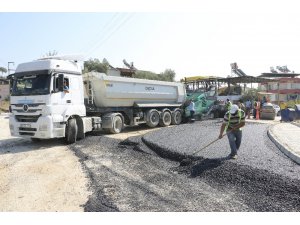 Aydın Büyükşehir Belediyesi Nazilli Hasköy yolunu yeniliyor