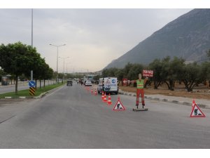 Jandarmadan refüjlerde çalışan belediye personeline trafik eğitimi