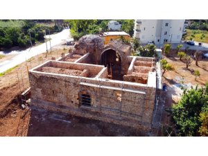 Oba Medresesi’nde restorasyon çalışmaları başladı