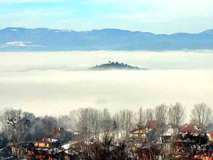 Bolu'da yoğun sis