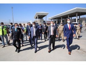 Vali Pehlivan ve Başkan Yarka, Cizre-Silopi yolunda incelemelerde bulundu