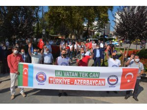 Sinop’tan Azerbaycan’a destek