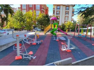 Köşklüçeşme’ye yeni bir park alanı yapıldı