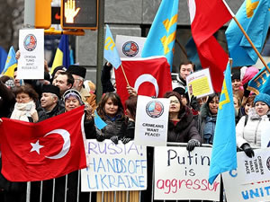 New York'ta Kırım protestosu