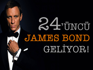 24'üncü James Bond geliyor