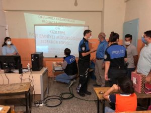 Kızıltepe polisi öğrenciler için EBA destek sınıfı kurdu