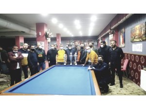 Tatvan’da ‘Bilardo Bölge Şampiyonası’ düzenlendi