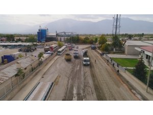 Erzincan’da asfalt çalışmaları devam ediyor