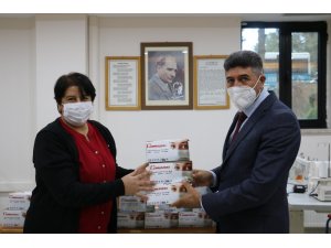 Sivrice’de öğrencilere 10 bin adet maske desteği
