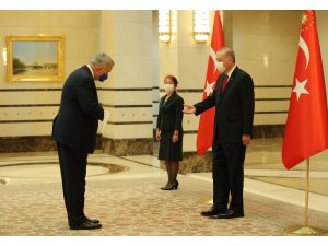 Cumhurbaşkanı Erdoğan, Almanya Büyükelçisini kabul etti