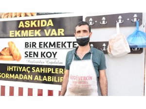 MHP lideri Bahçeli’nin askıda ekmek çağrısına Siverek’ten destek