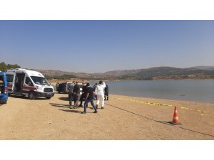 Barajda kıyıya vurmuş ceset bulundu
