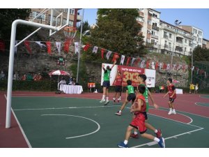 Fatih’te 7’inci sokak basketbol turnuvası başladı