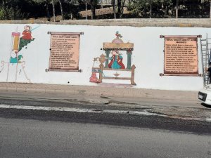 Sur’da trafo binaları ve duvarlar tarihi motiflerle süslendi