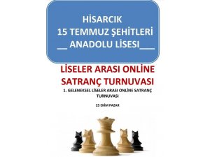 Hisarcık’ta Liseler Arası Online Satranç Turnuvası