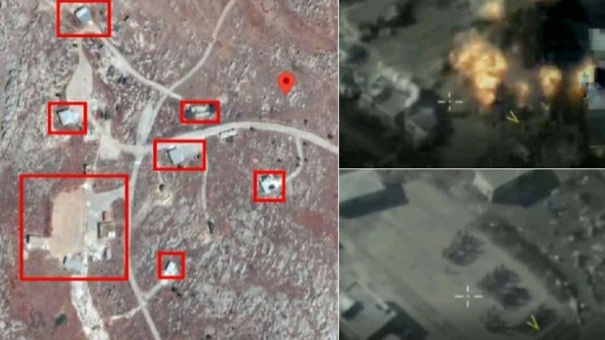 Rus savaş uçakları İdlib'i vurdu!