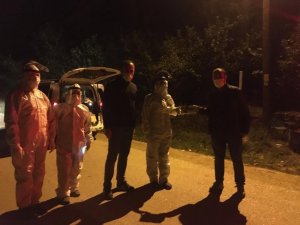 Başkan Soydan karantinaya alınan Ahmetler köyünü ziyaret etti