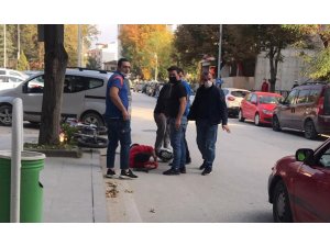 Bilecik’te hafif ticari araç ile motosikletin çarpıştı, 1 kişi yaralandı