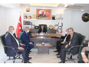 CHP’li milletvekilleri, Cizre TSO Başkanı Sevinç ile görüştü