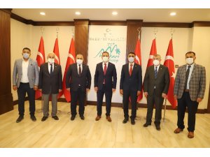 Türkiye Muhtarlar Konfederasyonu heyeti Hakkari’de