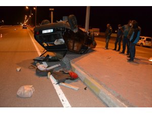 Konya’da trafik kazası: 2 yaralı