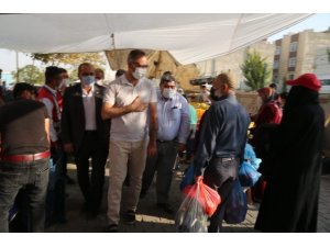 Eyyübiye Belediyesinden Direkli’ye kapalı semt pazarı