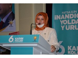 AK Parti Fatsa 6. Olağan Kadın Kolları Kongresi yapıldı
